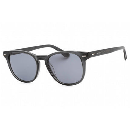 Calvin Klein Unisex Sunglasses - Full Rim Slate Plastic Round Frame | CK22515S 059 ,