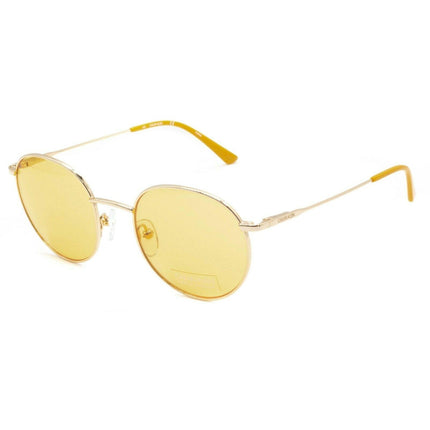 Calvin Klein Unisex Sunglasses - Gold Maize Metal Frame | CALVIN KLEIN CK18104S 717 ,