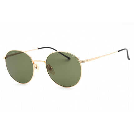 Calvin Klein Unisex Sunglasses - Gold Round Metal Frame Green Lens | CK22110TS 718 ,