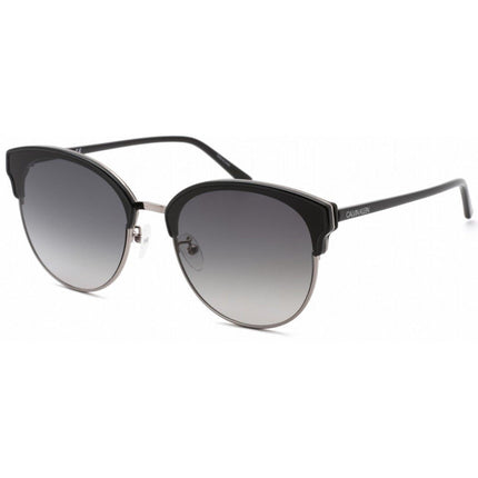 Calvin Klein Unisex Sunglasses - Gun Metal Cat Eye Frame | CALVIN KLEIN CK19324SK 008 ,