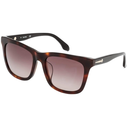 Calvin Klein Unisex Sunglasses - Tortoise/Black Square Plastic Frame | CK4300SA 220 ,