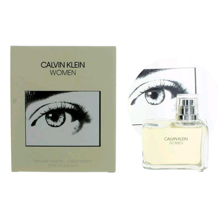 Calvin Klein Women by Calvin Klein, 3.4 oz Eau De Toilette Spray for Women ,