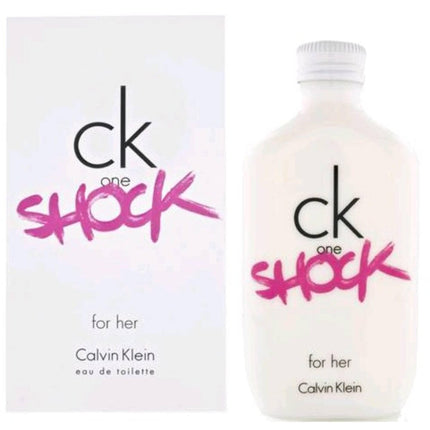 Calvin Klein Women's Eau De Toilette Spray - One Shock Captivating Scent, 3.4 oz ,