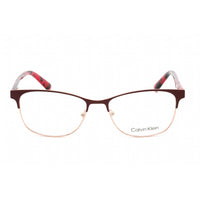 Calvin Klein Women's Eyeglasses - Berry Metal Rectangular Shape Frame | CK19305 654 ,