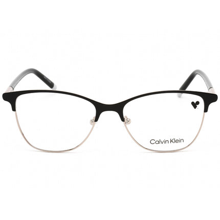 Calvin Klein Women's Eyeglasses - Black Cat Eye Metal Frame Demo Lens | CK5464 001 ,