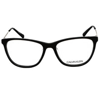 Calvin Klein Women's Eyeglasses - Black Full Rim Frame Clear Demo Lens | CK18706 001 ,
