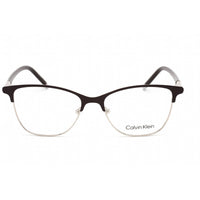 Calvin Klein Women's Eyeglasses - Bordeaux Metal Cat Eye Shape Frame | CK5464 604 ,