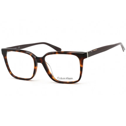 Calvin Klein Women's Eyeglasses - Brown Havana Acetate Rectangular Frame | CK21520 220 ,