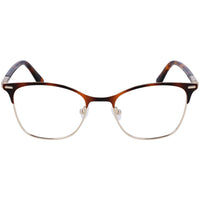 Calvin Klein Women's Eyeglasses - Brown Havana and Gold Metal Frame | CK21124 220 ,
