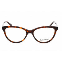 Calvin Klein Women's Eyeglasses - Cat Eye Brown Havana Plastic Frame | CK21519 220 ,