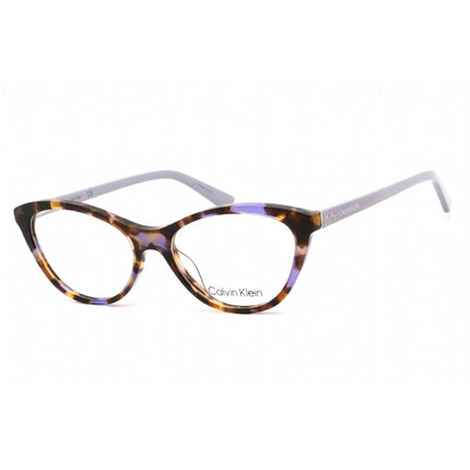 Calvin Klein Women's Eyeglasses - Cat Eye Iris Tortoise Plastic Frame | CK20506 524 ,