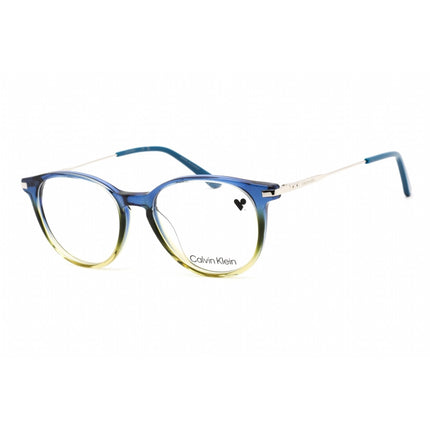 Calvin Klein Women's Eyeglasses - Crystal Blue and Green Gradient Frame | CK19712 428 ,