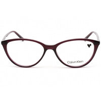 Calvin Klein Women's Eyeglasses - Crystal Grape Cat Eye Full Rim Frame | CK18543 510 ,