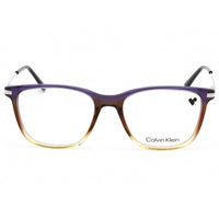Calvin Klein Women's Eyeglasses - Crystal Iris/Amber Gradient Square | CK19711 525 ,