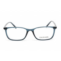 Calvin Klein Women's Eyeglasses - Crystal Teal Plastic Rectangular Frame | CK19512 430 ,