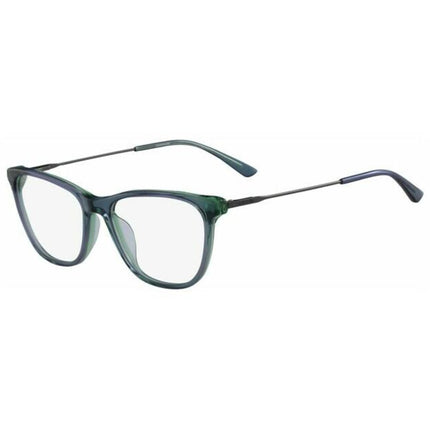 Calvin Klein Women's Eyeglasses - Crystal Teal Square Frame | CALVIN KLEIN CK18706 438 ,