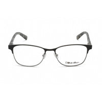 Calvin Klein Women's Eyeglasses - Full Rim Black Metal Rectangular Frame | CK19305 001 ,