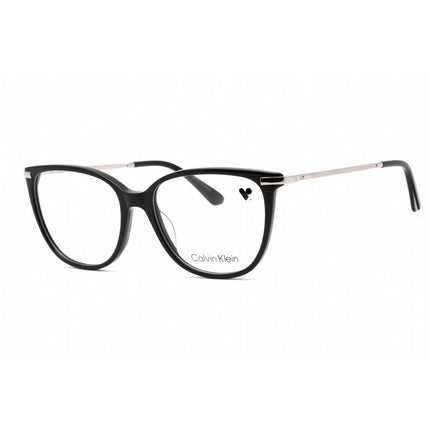 Calvin Klein Women's Eyeglasses - Full Rim Black Plastic Rectangular | CK22500 001 ,
