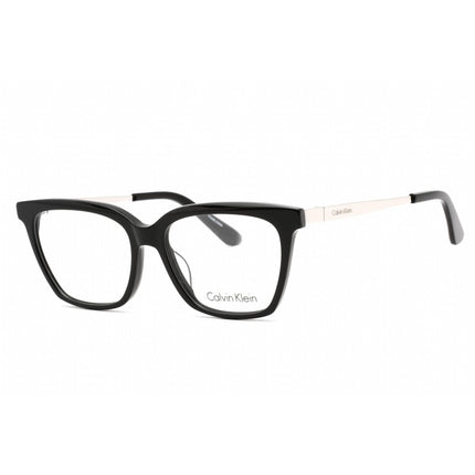 Calvin Klein Women's Eyeglasses - Full Rim Black Plastic Rectangular | CK22509 001 ,