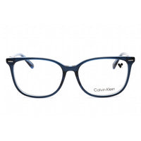 Calvin Klein Women's Eyeglasses - Full Rim Blue Rectangular Shape Frame | CK22505 438 ,