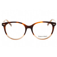 Calvin Klein Women's Eyeglasses - Full Rim Brown Havana Plastic Round | CK21710 221 ,