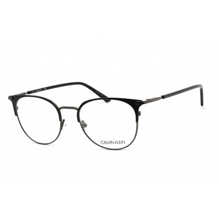 Calvin Klein Women's Eyeglasses - Full Rim Cat Eye Satin Black Frame | CK20302 001 ,
