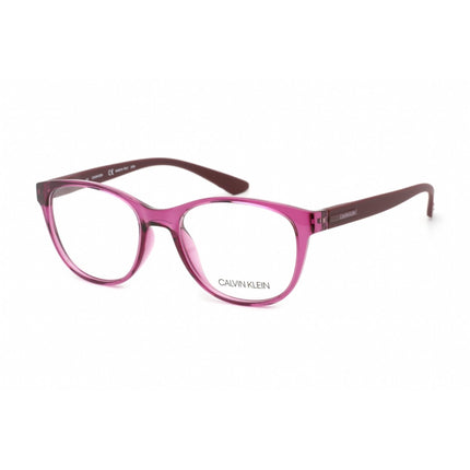 Calvin Klein Women's Eyeglasses - Full Rim Crystal Berry Plastic Frame | CK19572 654 ,
