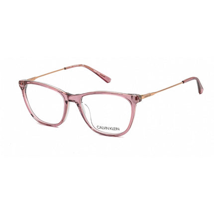 Calvin Klein Women's Eyeglasses - Full Rim Crystal Mauve Laminate Zyl | CK18706 535 ,