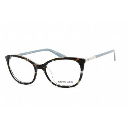 Calvin Klein Women's Eyeglasses - Full Rim Light Blue Tortoise/Sky Frame | CK20508 454 ,