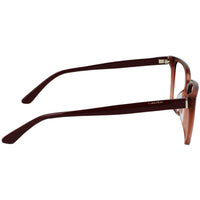Calvin Klein Women's Eyeglasses - Full Rim Rose Acetate Square Frame | CK21520 601 ,