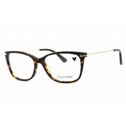 Calvin Klein Women's Eyeglasses - Full Rim Vintage Havana Plastic Frame | CK22501 237 ,