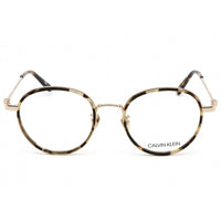 Calvin Klein Women's Eyeglasses - Khaki Tortoise Frame Clear Lens | CK18110A 244 ,