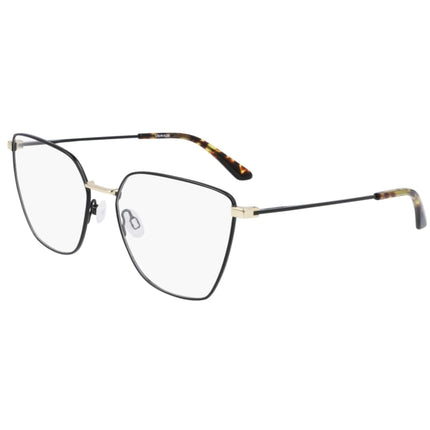 Calvin Klein Women's Eyeglasses - Matt Black Cat Eye Frame | CALVIN KLEIN CK21102 001 ,