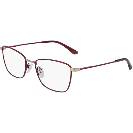 Calvin Klein Women's Eyeglasses - Matt Burgundy Metal Frame | CALVIN KLEIN CK20128 605 ,