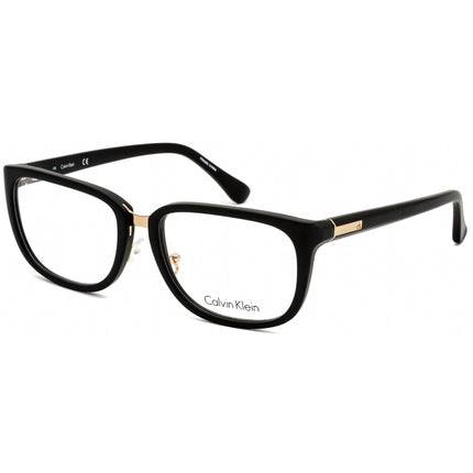 Calvin Klein Women's Eyeglasses - Matte Black Rectangular Plastic Frame | CK5846A 002 ,