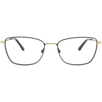 Calvin Klein Women's Eyeglasses - Matte Dark Brown Rectangular Frame | CK20128 201 ,