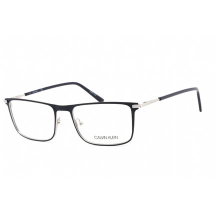 Calvin Klein Women's Eyeglasses - Matte Navy Metal Rectangular Frame | CK20304 410 ,