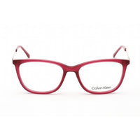 Calvin Klein Women's Eyeglasses - Milky Berry Plastic Rectangular Frame | CK21701 654 ,