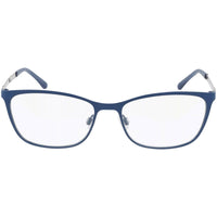 Calvin Klein Women's Eyeglasses - Navy Metal Frame with Silver Temples | CK21118 410 ,