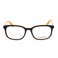Calvin Klein Women's Eyeglasses - Navy/Maize Plastic Rectangular Frame | CK19514 415 ,
