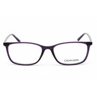 Calvin Klein Women's Eyeglasses - Rectangular Crystal Dark Purple Frame | CK19512 501 ,