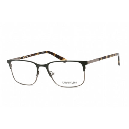Calvin Klein Women's Eyeglasses - Rectangular Matte Forest Green Frame | CK19712 307 ,
