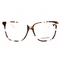 Calvin Klein Women's Eyeglasses - Rose Havana Plastic Rectangular Frame | CK22543 663 ,
