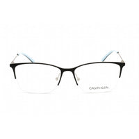 Calvin Klein Women's Eyeglasses - Satin Black Metal Rectangular Frame | CK18121 001 ,