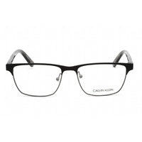 Calvin Klein Women's Eyeglasses - Satin Black Metal Rectangular Frame | CK18304 001 ,
