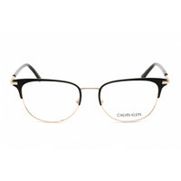 Calvin Klein Women's Eyeglasses - Satin Black Metal Rectangular Frame | CK20303 001 ,