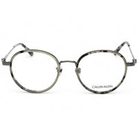 Calvin Klein Women's Eyeglasses - Smoke Tortoise Round Metal Frame | CK18110A 071 ,