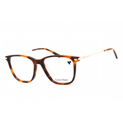 Calvin Klein Women's Eyeglasses - Square Soft Tortoise Plastic Frame | CK19711 240 ,