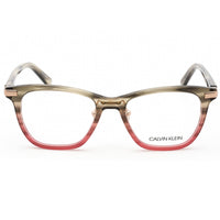 Calvin Klein Women's Eyeglasses - Taupe/Pink Horn Gradient Plastic Frame | CK20505 274 ,
