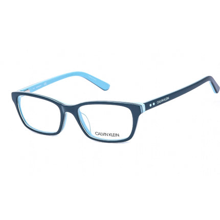 Calvin Klein Women's Eyeglasses - Teal/Light Blue Frame Clear Lens | CK18541 436 ,